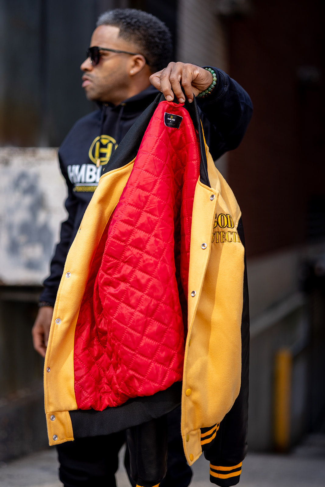 PRE-ORDER: Pressure Circle Varsity Jacket - Limited Edition