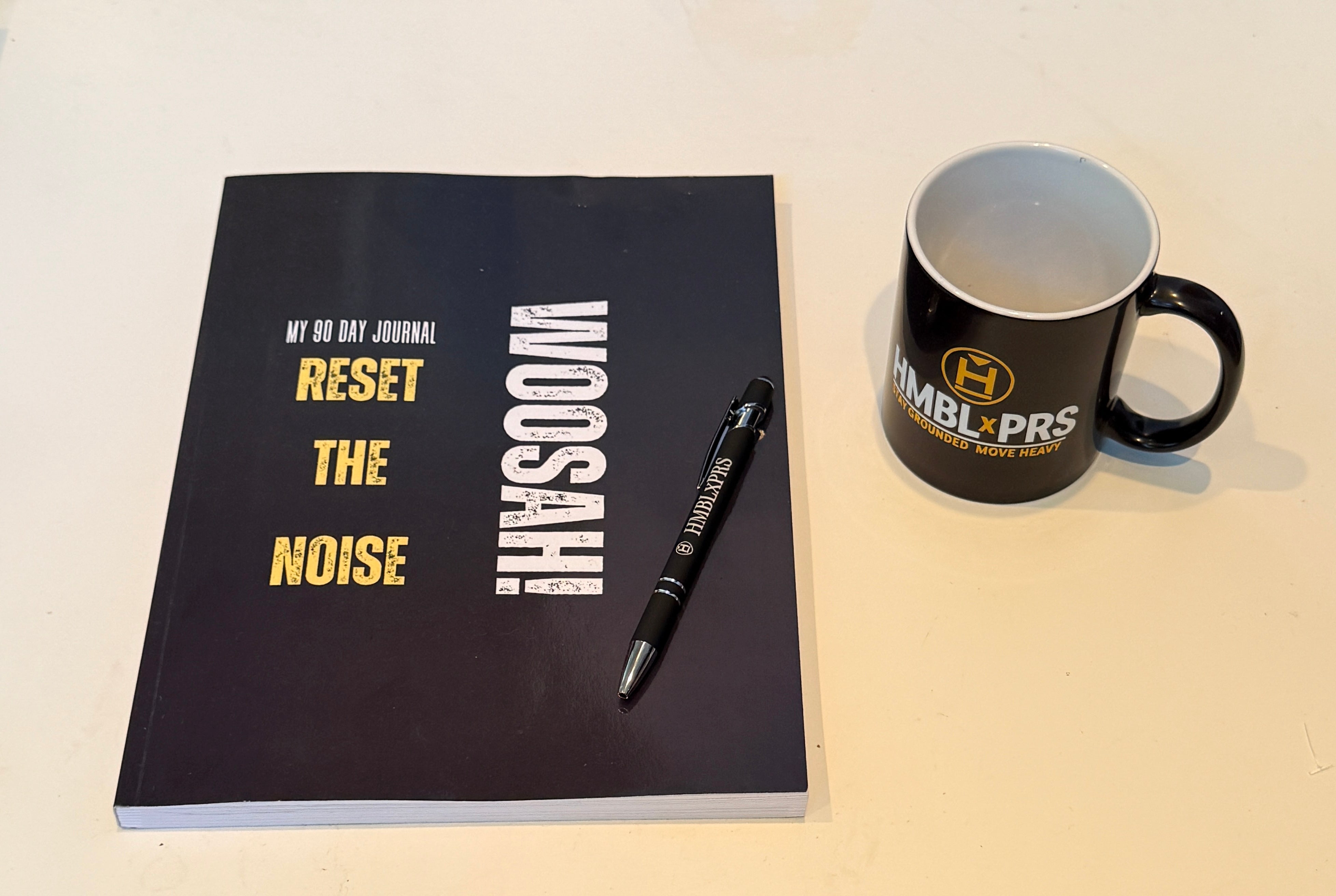 PRE-ORDER: WOOSAHHH: RESET THE NOISE - MY 90 DAY JOURNAL