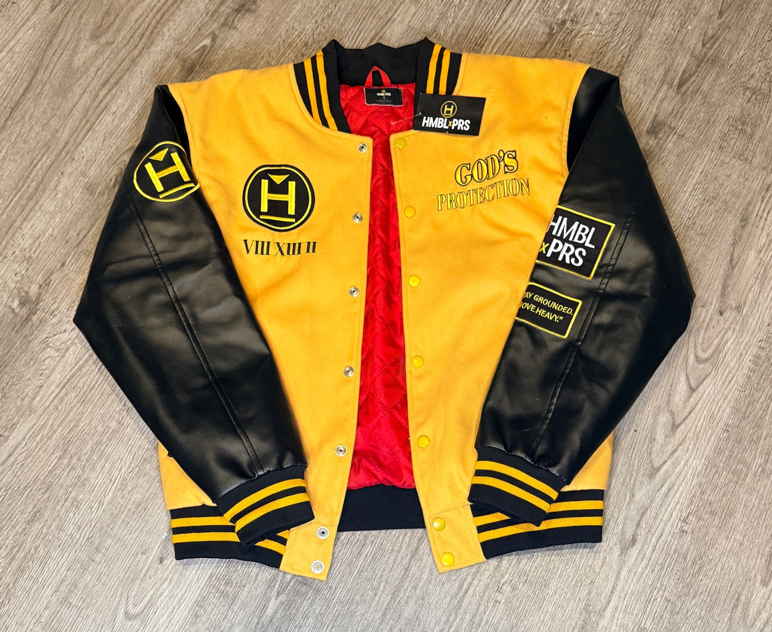 PRE-ORDER: Pressure Circle Varsity Jacket - Limited Edition